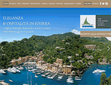 Tablet Screenshot of portofinocoast.it